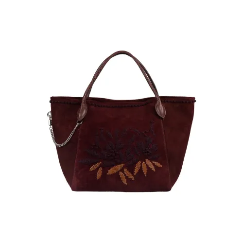 ERMANNO SCERVINO Телячья кожа Сумка Средний Женская Коричневая