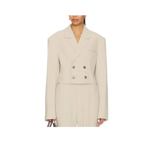 NANUSHKA Ecru Женские Бизнес-костюмы