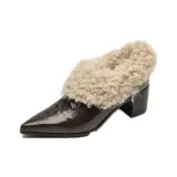 Флисовая подкладка, коричневый