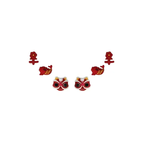 ZWU Сплав And Капля Глазурь Серьги-гвоздики Женские