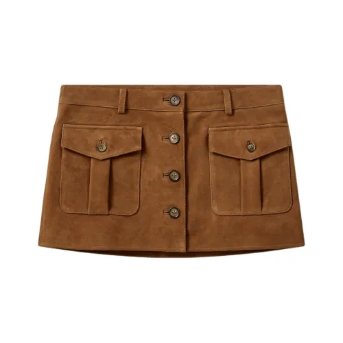 The. Garment Кожаные короткие юбки Женские