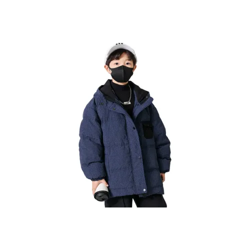 MADALLO Темно-синий синий пальто Kids утеплённые куртки