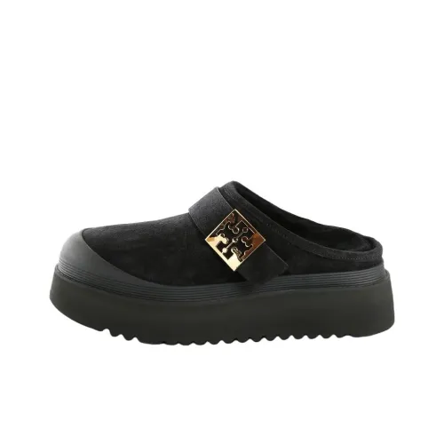 Tory Burch Домашние тапочки Женские Черные