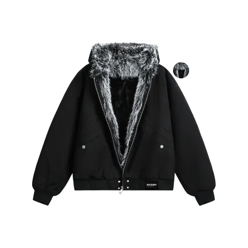SOCKKEY Хлопковый пуховик пальто унисекс