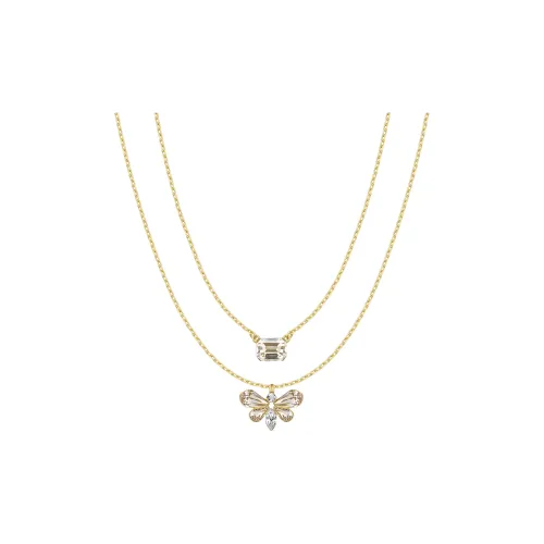 Abyb Charming 18К золото покрытие медные ожерелья женские