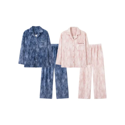 YUZHAOLIN Pajama Комплект Осенний и Зимний Унисекс