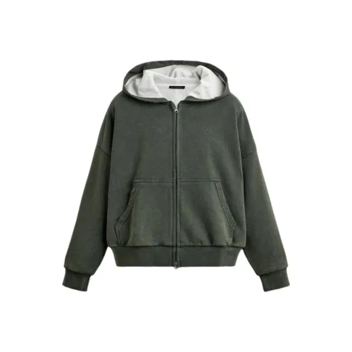 ZARA Collaboration Хаки Мужские Свитшоты