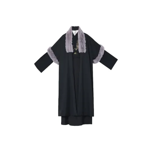 Huan Feather Плащ Куртка [ONLY Плащ] Мужской Ханьфу