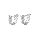 Серьги-булавки U-образного креста [1 пара]