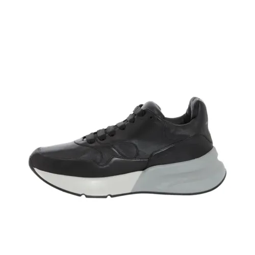Alexander McQueen OVERSIZED Runner Low Топ Повседневная обувь Мужская Черная