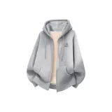 [Thickened Polyester-Cotton Sherpa] Фотиния Серый (Tb Луна Наблюдение Кошка Логотип на груди)