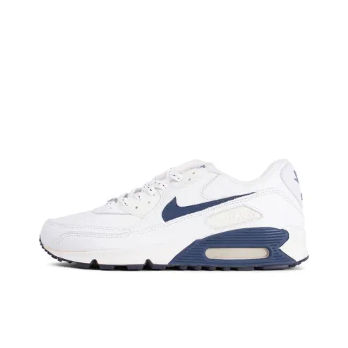 Nike Air Max 90 Low Топ Повседневные Беговые Кроссовки Женские Белые