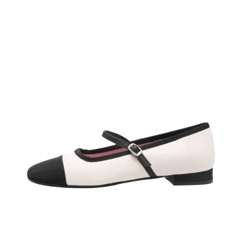 Carel Плоская подошва Туфли Мэри Джейн Женские Белые