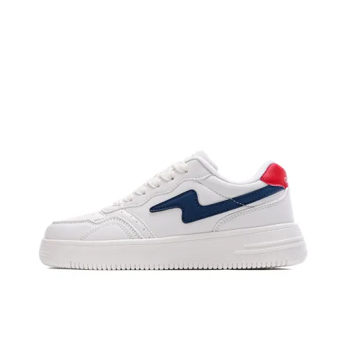 GLO BULL Термический Износостойкий Легкий Низкий Топ Скейтборд Кроссовки Женские Бежевый Синий Красный