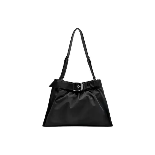 PEDRO Сумка через плечо большая женская черная оливково-зеленая