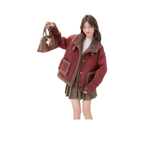 MEXICAN Бархат Feel Пальто Женское