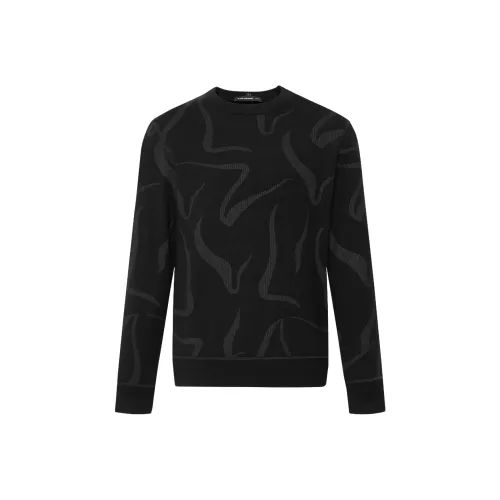 LESS IS MORE Черный G5DMS7031S Мужские Свитера