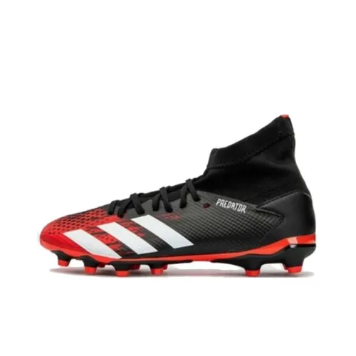 Adidas Predator 20,3 MG MULTI Ground Shock Absorbers Slip-Resistant Футбольные бутсы Мужские Черные Красные