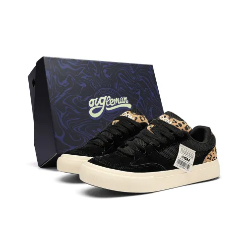 OUGLEMEN Покрытие Устойчивый к истиранию Легкий And Дышащий Низкие Кроссовки для скейтбординга Мужские