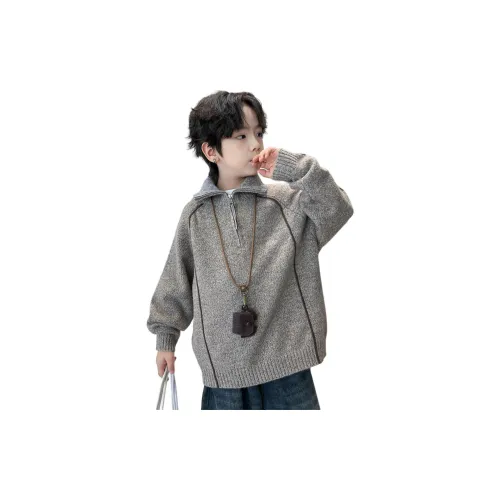 MUMUWU HOUSE Хаки Детские Свитеры