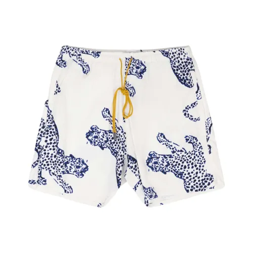 RHUDE Белые Мужские Повседневные Шорты