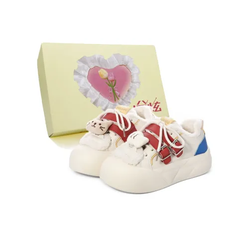 FULLXUAN Низкие кроссовки для скейтбординга женские