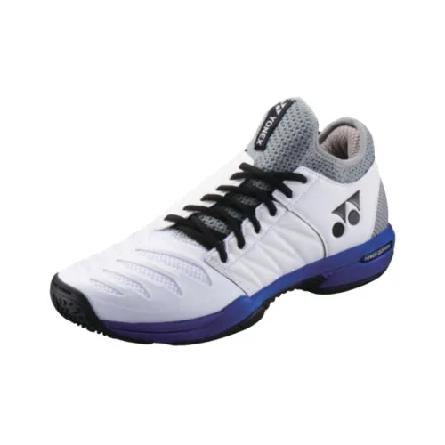 YONEX Амортизирующая стелька Fusion REV 3 устойчивая к истиранию высокий топ теннисные кроссовки мужские синий и белый