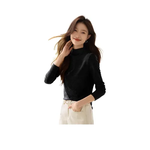 Mo Han Yi Mei Трикотаж Женский Черный