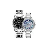 Чёрный + Аврора Синий