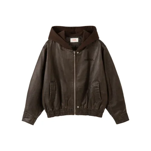 COCA COLA Шоколад Унисекс Пуховики