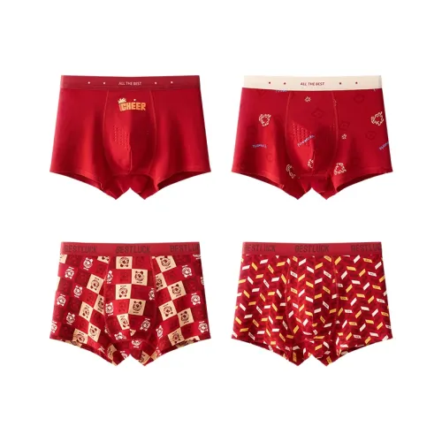 Хлопок Трусы 4 Пачки Подростки