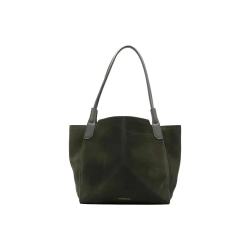 VICTORIA BECKHAM Замша Плечевая сумка Стандартная Женская Оливково-зеленая