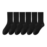 6 пачек (6 черных/длинные голени)