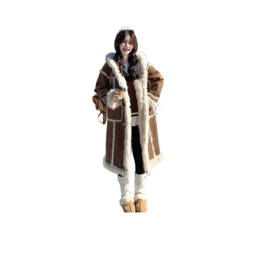 MEXICAN Коричневый Женский Пальто