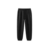 [Polar Fleece Pants with Cuffs] Черный (Логотип на штанах с наклонной линией Tb)