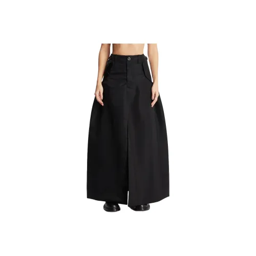 Sacai совместный бренд Повседневная длинная юбка Женская