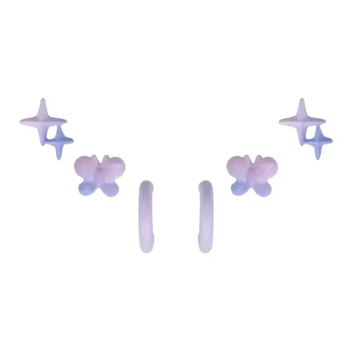 ZWU Сплав And Капля Глазурь Серьги-гвоздики Женские