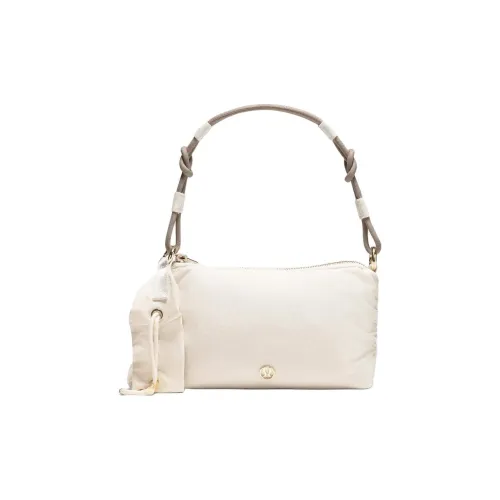 lululemon Переработанный нейлон Сумка через плечо Мини Женская Светлый слоновая кость