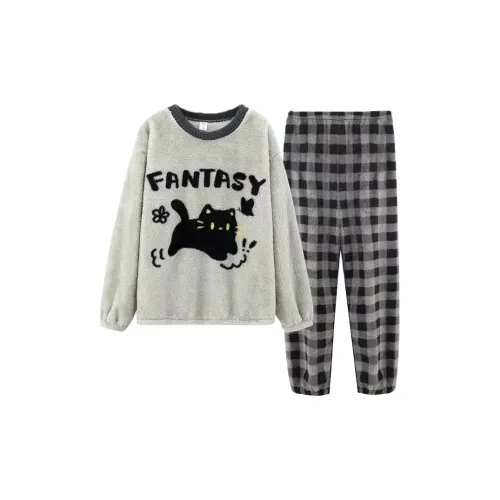 GOYN Черный Женский Пижамный Комплект