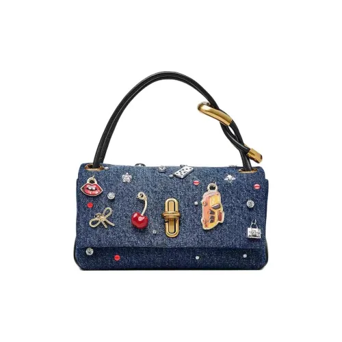 MARC JACOBS Denim Bag Mini Women's Blue