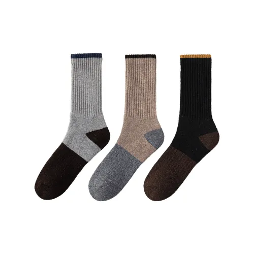 MIIOW Носки до колена унисекс упаковка из 3 пар