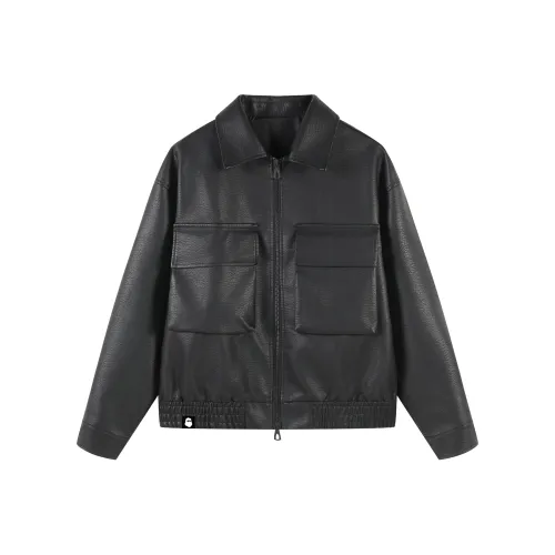 Fingercrox кожаная куртка унисекс