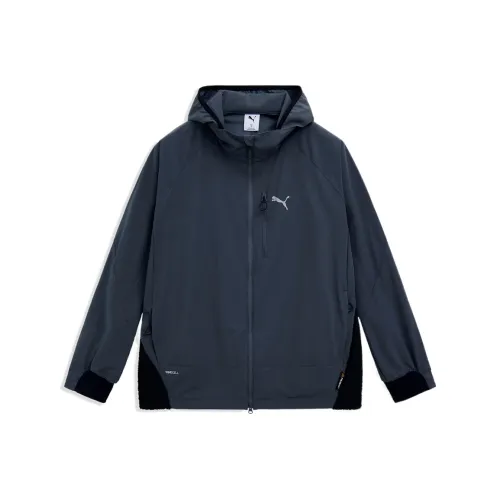 PUMA Hybrid Темно-серый Мужские беговые куртки