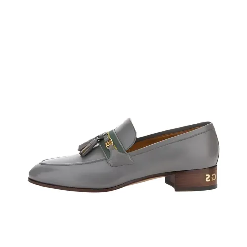 GUCCI Лоферы Серые Мужские