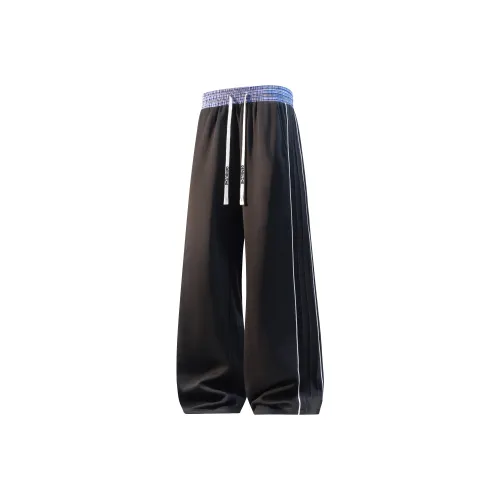 GENBUZHE Вязаные тренировочные штаны унисекс