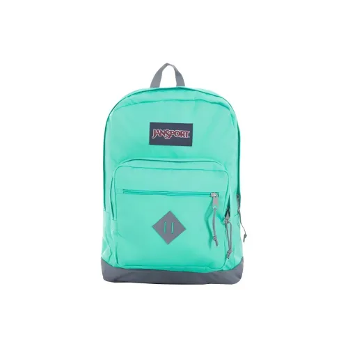 Jansport Ткань Рюкзак Средний Унисекс Озерный зеленый