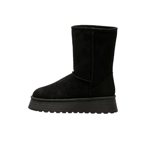 JimiXiong Носки Crew Snow Boots Женские