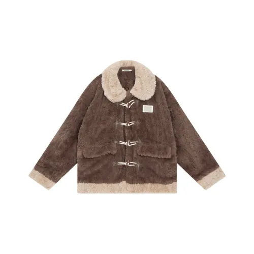 OURUOKE Бархат Feel Пальто Женское