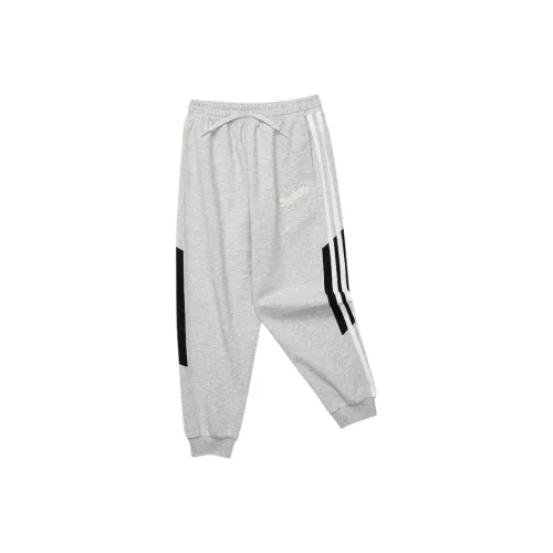 Детские Skechers Вязаные Спортивные Штаны Rock Белые Серые