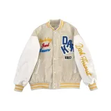 Белый хлопковый пуховик